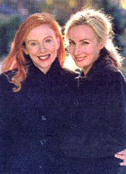 Alison Whyte and Lisa McCune