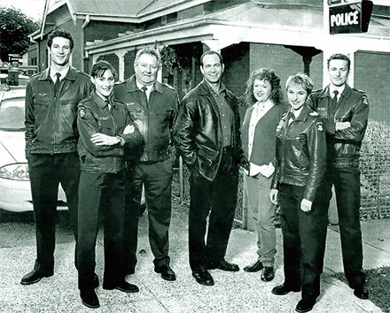 The cast of Blue Heelers